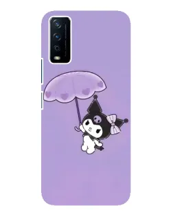 Чохол для Vivo Y12s з картинкою «Kuromi з парасолькою»