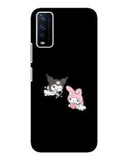 Чохол для Vivo Y12s з картинкою «My Melody та Kuromi»
