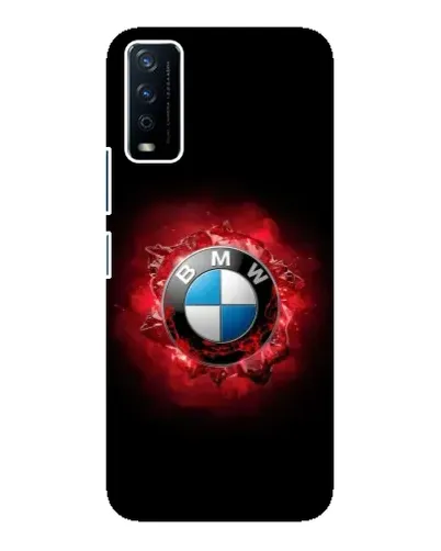Чохол для Vivo Y12s з картинкою «Логотип BMW — спалах»