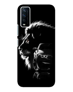 Чохол для Vivo Y12s з картинкою «BMW та лев» Чохол для Vivo Y12s з картинкою «BMW та лев»