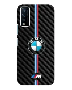 Чохол для Vivo Y12s з картинкою «Емблема BMW та карбон» Чохол для Vivo Y12s з картинкою «Емблема BMW та карбон»
