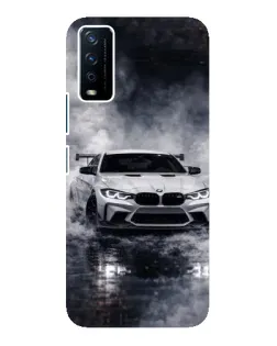 Чохол для Vivo Y12s з картинкою «BMW крізь туман» Чохол для Vivo Y12s з картинкою «BMW крізь туман»