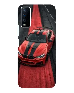 Чохол для Vivo Y12s з картинкою «BMW на червоній доріжці» Чохол для Vivo Y12s з картинкою «BMW на червоній доріжці»