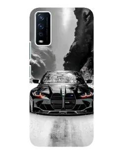 Чохол для Vivo Y12s з картинкою «BMW — акварельний дрифт» Чохол для Vivo Y12s з картинкою «BMW — акварельний дрифт»