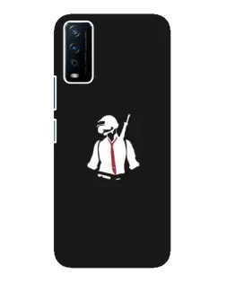 Чохол для Vivo Y12s з картинкою «PUBG — силует воїна» Чохол для Vivo Y12s з картинкою «PUBG — силует воїна»