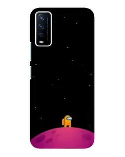 Чехол для Vivo Y12s с картинкой «Одинокий герой на планете» Чехол для Vivo Y12s с картинкой «Одинокий герой на планете»