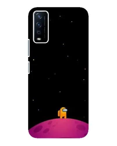 Чехол для Vivo Y12s с картинкой «Одинокий герой на планете» Чехол для Vivo Y12s с картинкой «Одинокий герой на планете»