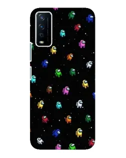 Чехол для Vivo Y12s с картинкой «Экипаж Among Us» Чехол для Vivo Y12s с картинкой «Экипаж Among Us»