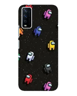 Чехол для Vivo Y12s с картинкой «Космический паттерн Among Us» Чехол для Vivo Y12s с картинкой «Космический паттерн Among Us»