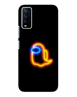 Чехол для Vivo Y12s с картинкой «Among Us неоновое сияние» Чехол для Vivo Y12s с картинкой «Among Us неоновое сияние»