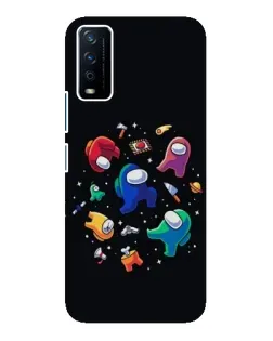 Чехол для Vivo Y12s с картинкой «Among Us космос» Чехол для Vivo Y12s с картинкой «Among Us космос»