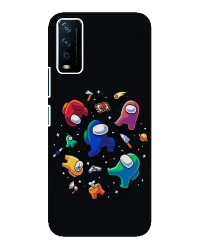 Чехол для Vivo Y12s с картинкой «Among Us космос» Чехол для Vivo Y12s с картинкой «Among Us космос»
