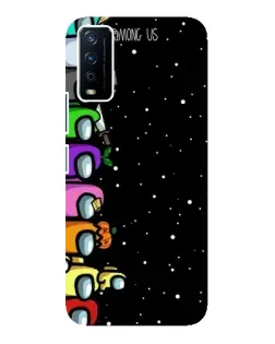 Чехол для Vivo Y12s с картинкой «Команда Among Us» Чехол для Vivo Y12s с картинкой «Команда Among Us»