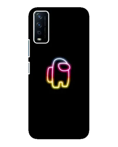 Чехол для Vivo Y12s с картинкой «Among Us градиент» Чехол для Vivo Y12s с картинкой «Among Us градиент»