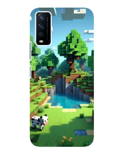Чохол для Vivo Y12s з картинкою «Minecraft літній день» Чохол для Vivo Y12s з картинкою «Minecraft літній день»