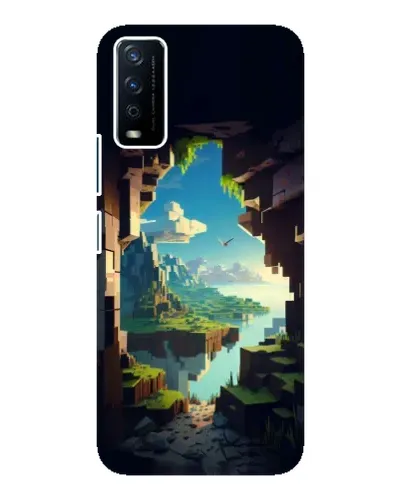 Чохол для Vivo Y12s з картинкою «Вид з печери» Чохол для Vivo Y12s з картинкою «Вид з печери»