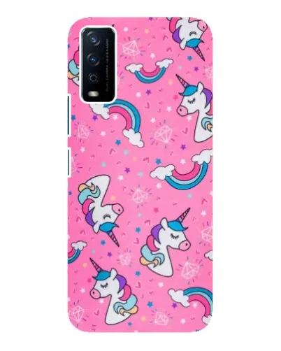 Чохол для Vivo Y12s з картинкою «Unicorn паттерн рожевий» Чохол для Vivo Y12s з картинкою «Unicorn паттерн рожевий»
