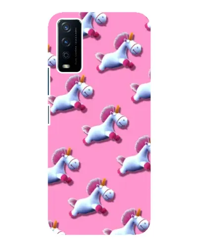 Чохол для Vivo Y12s з картинкою «Єдинороги на рожевому» Чохол для Vivo Y12s з картинкою «Єдинороги на рожевому»