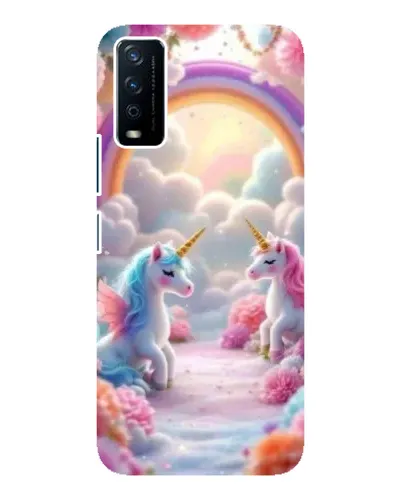 Чохол для Vivo Y12s з картинкою «Веселка і єдинороги» Чохол для Vivo Y12s з картинкою «Веселка і єдинороги»