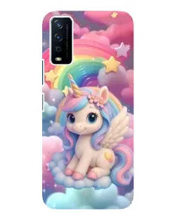 Чохол для Vivo Y12s з картинкою «Маленький єдиноріг»
