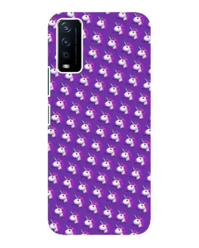 Чохол для Vivo Y12s з картинкою «Єдинороги на фіолетовому» Чохол для Vivo Y12s з картинкою «Єдинороги на фіолетовому»