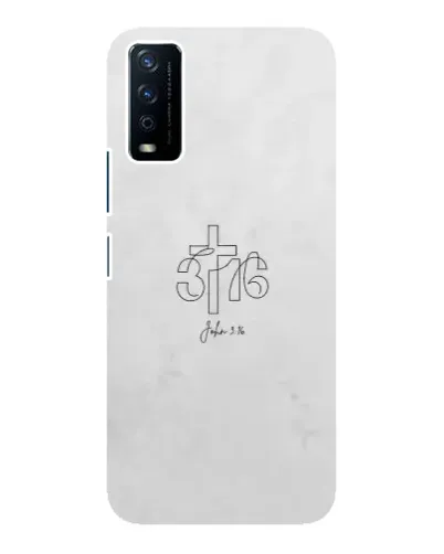 Чохол для Vivo Y12s з картинкою «Івана 3:16 Хрест» Чохол для Vivo Y12s з картинкою «Івана 3:16 Хрест»