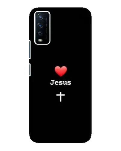 Чохол для Vivo Y12s з картинкою «Серце - Jesus» Чохол для Vivo Y12s з картинкою «Серце - Jesus»