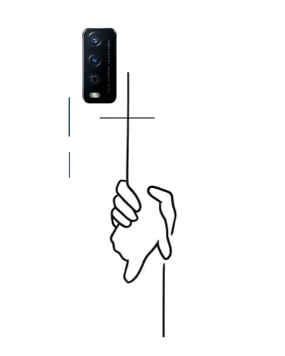 Чохол для Vivo Y12s з картинкою «Рука тримає» Чохол для Vivo Y12s з картинкою «Рука тримає»