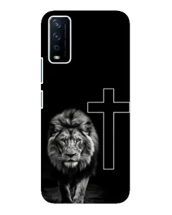 Чохол для Vivo Y12s з картинкою «Лев та Хрест» Чохол для Vivo Y12s з картинкою «Лев та Хрест»
