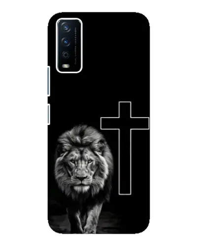 Чохол для Vivo Y12s з картинкою «Лев та Хрест» Чохол для Vivo Y12s з картинкою «Лев та Хрест»