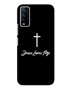 Чохол для Vivo Y12s з картинкою «Ісус любить тебе»