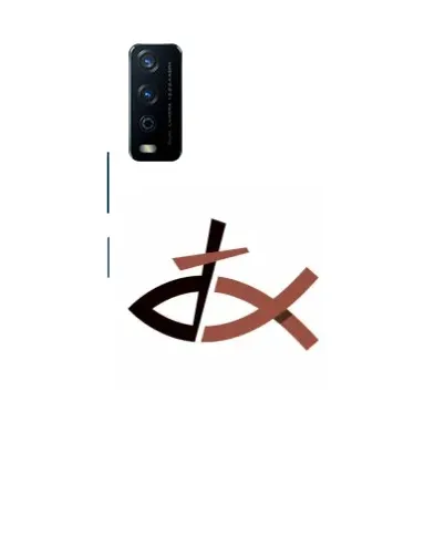 Чохол для Vivo Y12s з картинкою «Риба та хрест» Чохол для Vivo Y12s з картинкою «Риба та хрест»