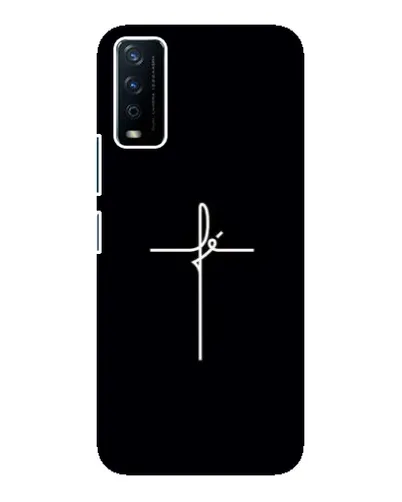 Чехол для Vivo Y12s с картинкой «Тонкий крест» Чехол для Vivo Y12s с картинкой «Тонкий крест»