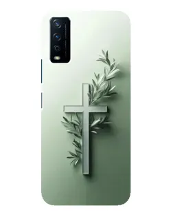 Чехол для Vivo Y12s с картинкой «Оливковая ветвь»