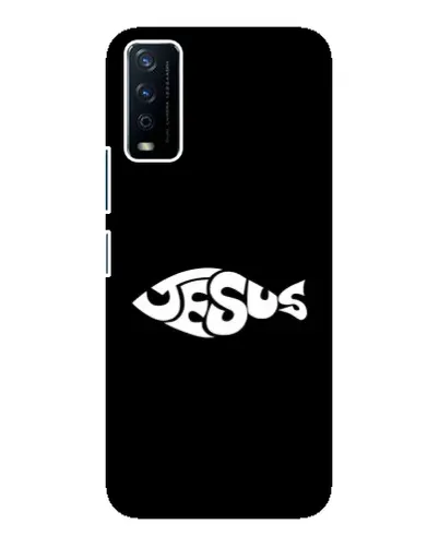 Чехол для Vivo Y12s с картинкой «Рыба Jesus» Чехол для Vivo Y12s с картинкой «Рыба Jesus»