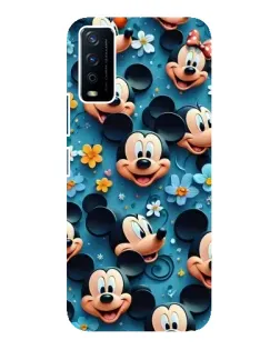 Чохол для Vivo Y12s з картинкою «Паттерн Міккі та Мінні» Чохол для Vivo Y12s з картинкою «Паттерн Міккі та Мінні»