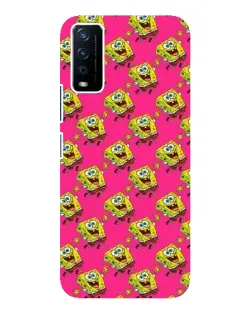 Чохол для Vivo Y12s з картинкою «Рожевий паттерн»
