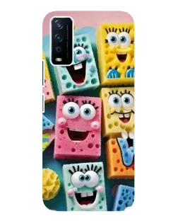 Чохол для Vivo Y12s з картинкою «Кольорові губки»