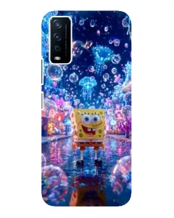 Чохол для Vivo Y12s з картинкою «Неоновий океан»