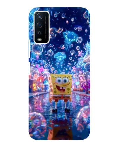 Чохол для Vivo Y12s з картинкою «Неоновий океан»