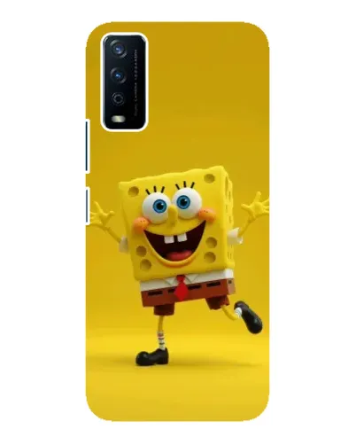 Чохол для Vivo Y12s з картинкою «Позитивний Губка Боб»