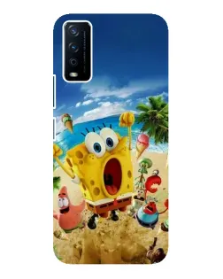 Чохол для Vivo Y12s з картинкою «Розваги на пляжі»