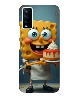 Чохол для Vivo Y12s з картинкою «Кухар Спанч Боб»