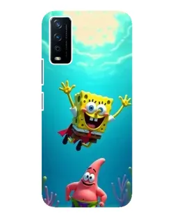 Чехол для Vivo Y12s с картинкой «Спанч Боб под водой» Чехол для Vivo Y12s с картинкой «Спанч Боб под водой»