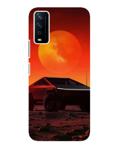 Чохол для Vivo Y12s з картинкою «Cybertruck на Марсі» Чохол для Vivo Y12s з картинкою «Cybertruck на Марсі»