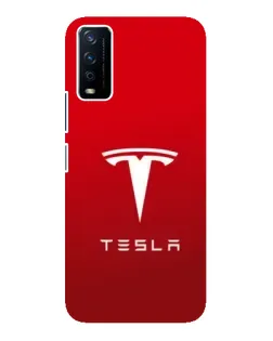 Чохол для Vivo Y12s з картинкою «Tesla Red Classic» Чохол для Vivo Y12s з картинкою «Tesla Red Classic»