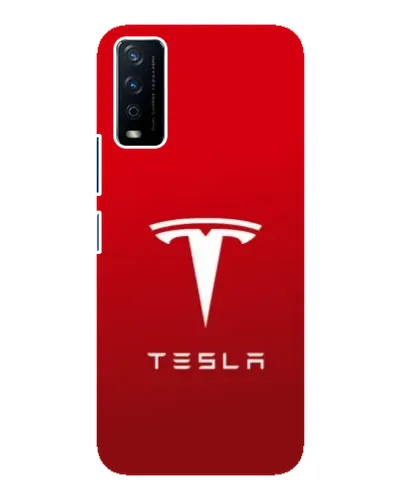 Чохол для Vivo Y12s з картинкою «Tesla Red Classic» Чохол для Vivo Y12s з картинкою «Tesla Red Classic»