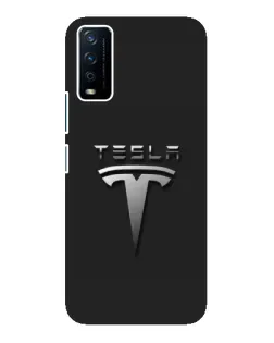 Чохол для Vivo Y12s з картинкою «Сталевий логотип Tesla» Чохол для Vivo Y12s з картинкою «Сталевий логотип Tesla»