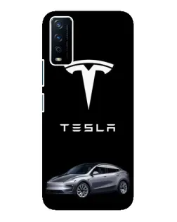 Чохол для Vivo Y12s з картинкою «Tesla Model Y» Чохол для Vivo Y12s з картинкою «Tesla Model Y»