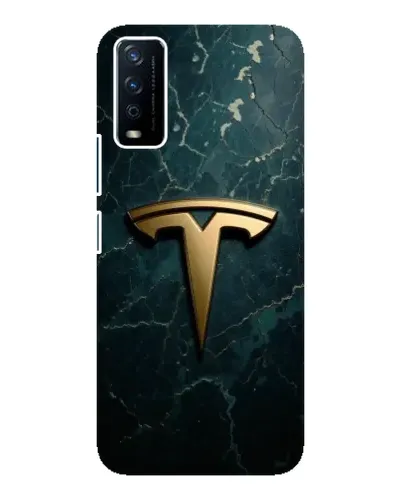 Чохол для Vivo Y12s з картинкою «Мармурова Tesla Gold» Чохол для Vivo Y12s з картинкою «Мармурова Tesla Gold»